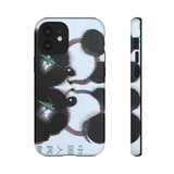 Panda Bear Asia Stamp - Tough Phone Case