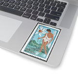 Greek Man Stamp Sticker