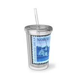 Norway Harbor Stamp Acrylic Cup