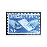 Special Delivery Stamp Sticker