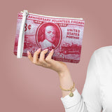 Fire Fighter Stamp Clutch Bag