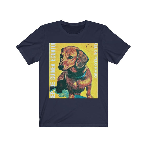 Dachsund Dog Stamp T-shirt