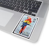 Parrot Bird Stamp Sticker