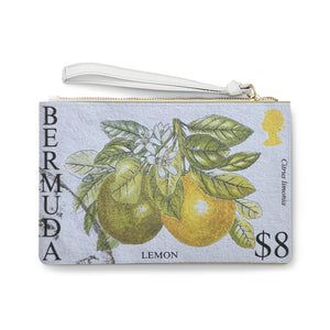 Lemon Citrus Clutch Bag