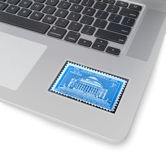 Columbia University Stamp Sticker