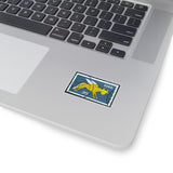Flying Cow Stamp Sticker