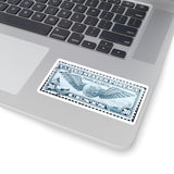 Trans-Atlantic Stamp Sticker