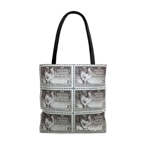 Poultry Stamp Tote Bag