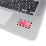 Alexander Hamilton Red Stamp Sticker