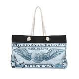 Trans-Atlantic Blue Travel Bag