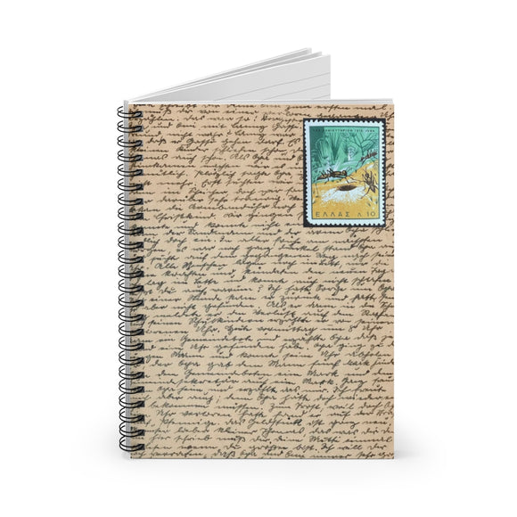 Ant Stamp Spiral Notebook