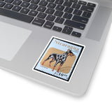 Doberman Dog Stamp Sticker