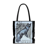 Black Fox Tote Bag