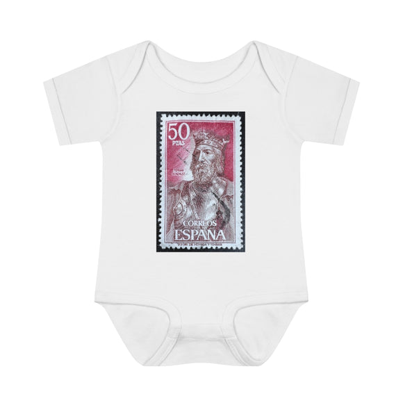 King Stamp Baby Onesie