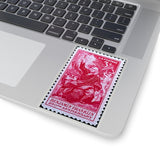 Ben Franklin Stamp Sticker