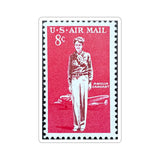 Amelia Earhart Stamp Sticker
