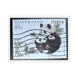 Panda Bear Australia Stamp Sticker