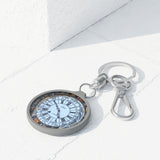 Faux Clock Watch Keyring
