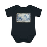 Windmill Stamp Baby Onesie