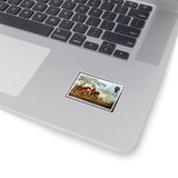 Wild Horses Stamp Sticker