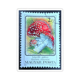 Mushroom Red Stamp Sticker