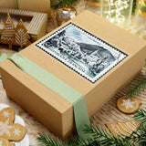 French Town Stamp Sticker