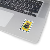 Dachsund Dog Stamp Sticker