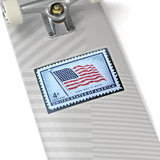 American Flag Stamp Sticker