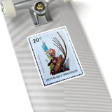 African Instrument Stamp Sticker