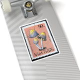 Mushrooms Stamp Sticker