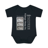 Chicken, Poultry 1948 Postage Stamp - Infant Baby Rib Bodysuit 0M - 24Mo
