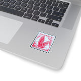 Red Eagle Stamp Sticker