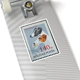 Fox Terrier Stamp Sticker