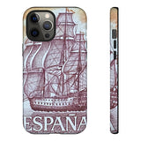 Spain Ship Tough Phone Case