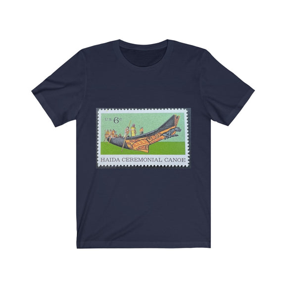 Haida Canoe Stamp T-shirt