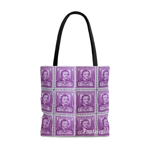 Edgar Allan Poe 1949 Stamp Tote Bag