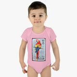Parrot Bird Stamp Baby Onesie