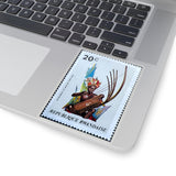 African Instrument Stamp Sticker