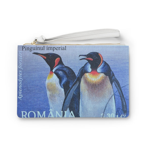 Imperial Penguin Clutch Bag