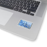 Blue Mountains Australia Stamp Sticker