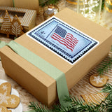 American Flag Stamp Sticker