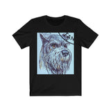 Giant Schnauzer Dog Stamp T-shirt