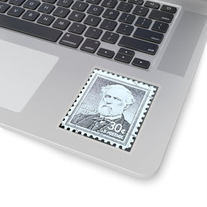 Robert E Lee Stamp Sticker