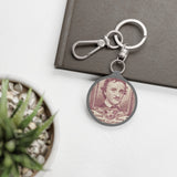 Edgar Allan Poe Keyring