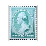 Washington Green Stamp Sticker
