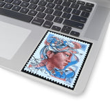 Artistic Face Stamp Sticker