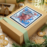 Artistic Face Stamp Sticker
