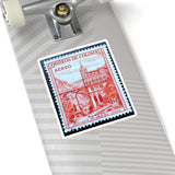 Columbian Castle Stamp Sticker