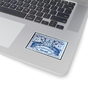 Guadaloupe Stamp Sticker