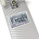 Special Delivery Black Stamp Sticker